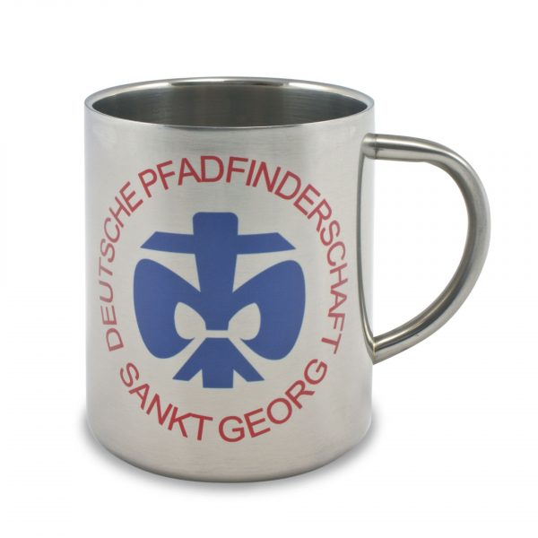 Edelstahltasse