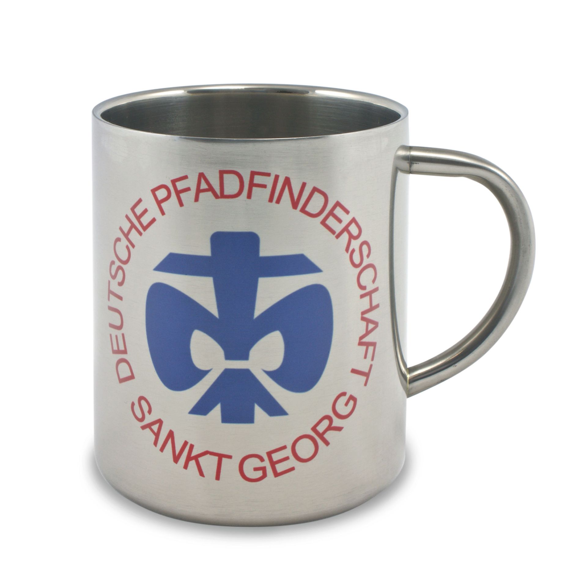 Edelstahltasse